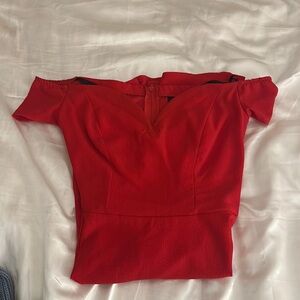 Woman’s red B. Darlin size 3/4